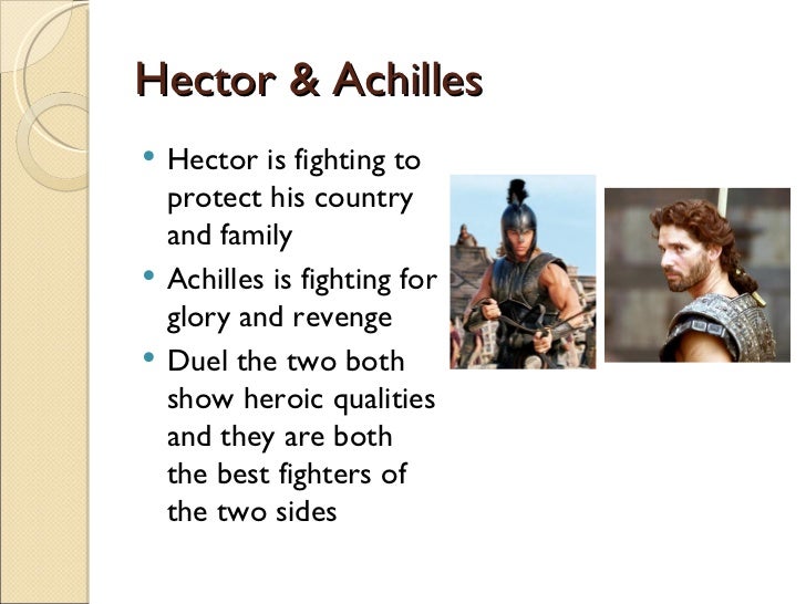 reasons why hector is a hero iliad sparknotes